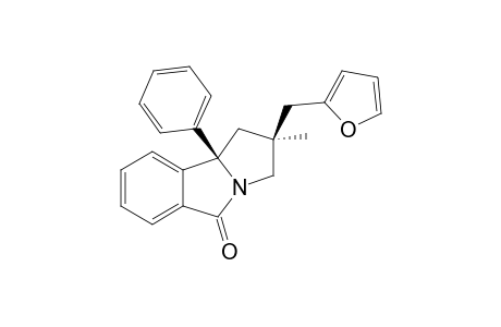 3-Methyl-5-pheny-3-(2-furylmethyl)benzo[c][1]-azabicyclo[3.3.0]octan-10-one