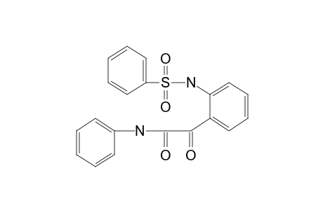 2'-(ANILINOGLYOXYLOYL)BENZENESULFONANILIDE