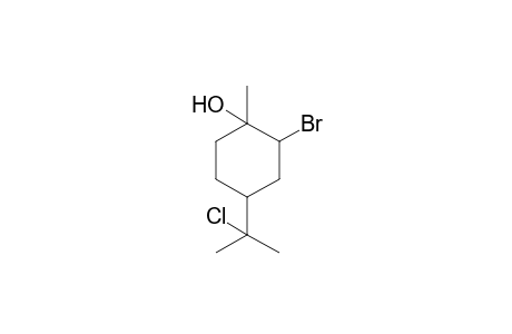 2-bromo-8-chloro-1-hydroxy-menthane