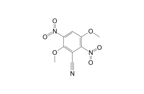 3,6-Dimethoxy-2,5-dinitrobenzonitrile