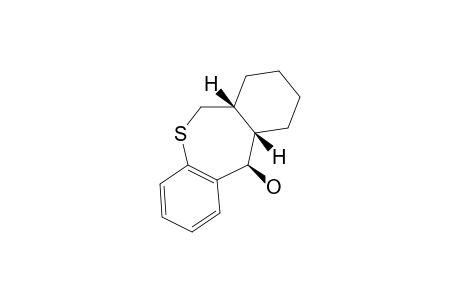 CIS-6A-H,10A-H-TRANS-10A-H,11-H-6,6A,7,8,9,10,10A,11-OCTAHYDRO-11-HYDROXYDIBENZO-[B,E]-TIEPINE