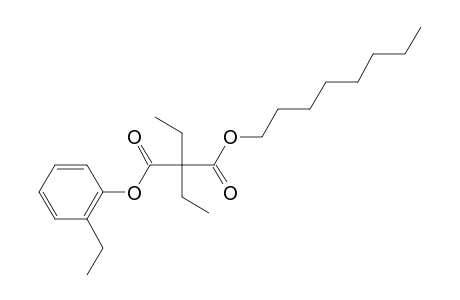 Diethylmalonic acid, 2-ethylphenyl octyl ester