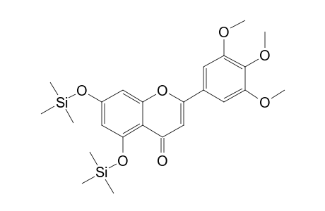 Tricetin 3',4',5'-trimethyl ether, 2tms derivative