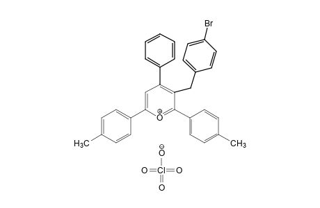 3-(p-bromobenzyl)-2,6-di-p-tolyl-4-phenylpyrylium perchlorate