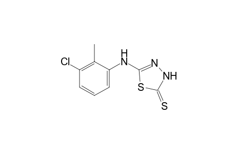 5-(3-chloro-o-toluidino)-1,3,4-thiadiazoline-2-thione