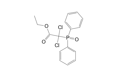 DIPHENYLPHOSPHINOYL-DICHLOROACETIC-ACID-ETHYLESTER