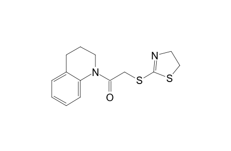 1-[(4,5-Dihydro-1,3-thiazol-2-ylsulfanyl)acetyl]-1,2,3,4-tetrahydroquinoline