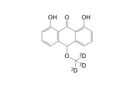 10-(Trideuterio-methoxy)-1,8-dihydroxy-9(10H)-anthracenone