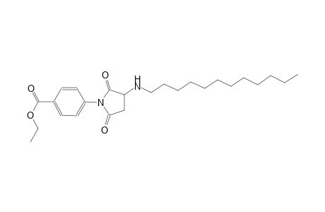 ethyl 4-[3-(dodecylamino)-2,5-dioxo-1-pyrrolidinyl]benzoate