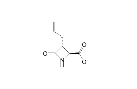 Methyl (2S,3R)-3-Allyl-4-oxoazetidine-2-carboxylate