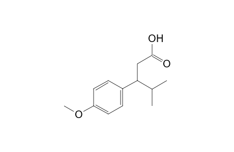 3-(4-Methoxyphenyl)-4-methylpentanoic acid