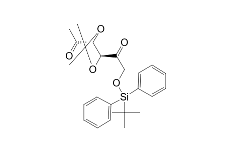 1-Deoxy-3,4-O-isopropylidene-6-O-(tert-butyldiphenylsilyl)-D-erythro-hexo-2,5-diulose