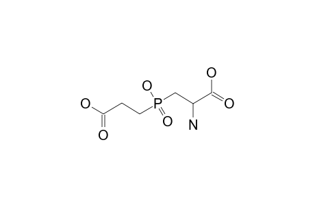 3-[((2-AMINO-2-CARBOXY)-ETHYL)-(HYDROXY)-PHOSPHINYL]-PROPANOIC_ACID;LSP1-1102
