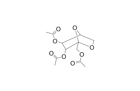 .beta.-d-Fructofuranose, 1,3,4-tri-O-acetyl-2,6-anhydro-