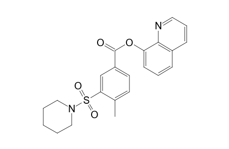 8-Chinolinyl 4-methyl-3-(1-piperidinylsulfonyl)benzoate