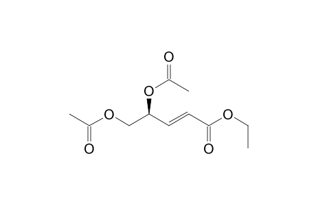 ETHYL-(E,S)-4,5-DIACETOXY-2-PENTENOATE