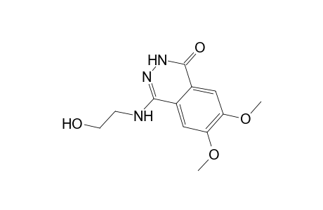 4-[(2-Hydroxyethyl)amino]-6,7-dimethoxy-1(2H)-phthalazinone