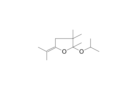 2,3,3-TRIMETHYL-2-ISOPROPOXY-5-ISOPROPYLIDENETETRAHYDROFURANE