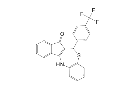 6-[4-(trifluoromethyl)phenyl]-6,12-dihydro-7H-indeno[2,1-c][1,5]benzothiazepin-7-one