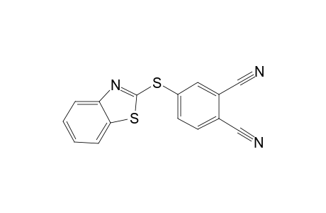 4-(1,3-Benzothiazol-2-ylsulfanyl)phthalonitrile