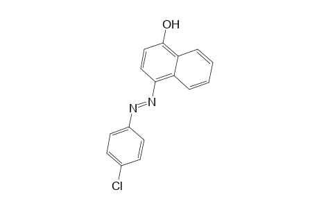 4-[(p-chlorophenyl)azo]-1-naphthol