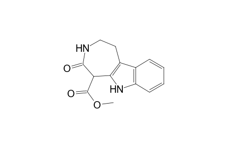 Azepino[4,5-b]indole-5-carboxylic acid, 1,2,3,4,5,6-hexahydro-4-oxo-, methyl ester, (.+-.)-