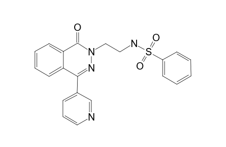 2-[(Phenylsulfonyl)amino]ethyl]-4-(3-pyridyl)-1(2H)-phthalazinone