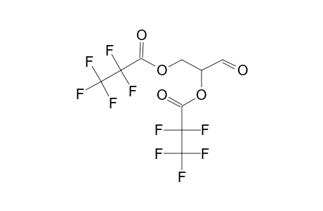 dl-Glyceraldehyde, di(pentafluoropropionate)