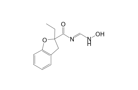 2,3-Dihydro-2-ethylbenzo[b]furan-2-carboxylic acid hydroxyaminomethyleneamide