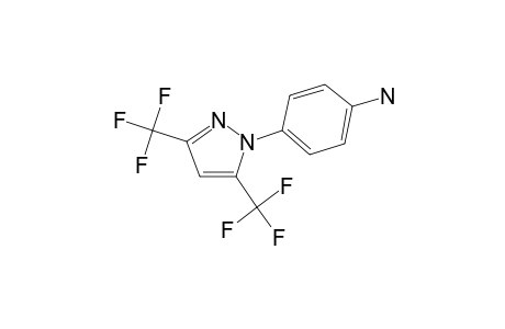 4-[3,5-bis(Trifluoromethyl)-1H-pyrazol-1-yl]phenylamine