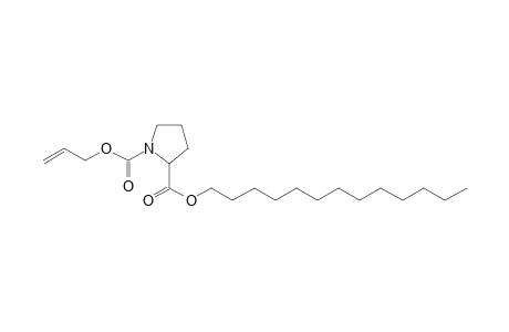 L-Proline, N-allyloxycarbonyl-, tridecyl ester