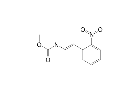 methyl N-[(E)-2-(2-nitrophenyl)ethenyl]carbamate