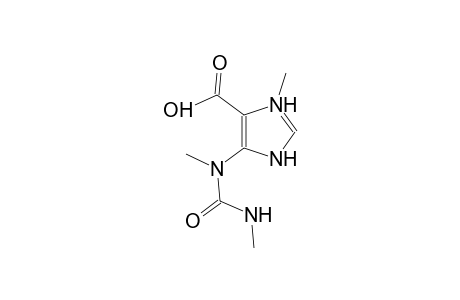 5-(1,3-Dimethyl-ureido)-3-methyl-1H-imidazole-4-carboxylic acid