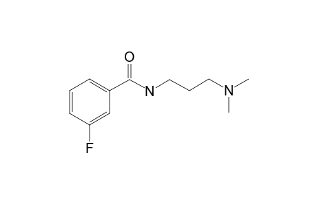 N-[3-(dimethylamino)propyl]-3-fluoranyl-benzamide