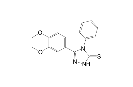 5-(3,4-Dimethoxyphenyl)-4-phenyl-2,4-dihydro-3H-1,2,4-triazole-3-thione