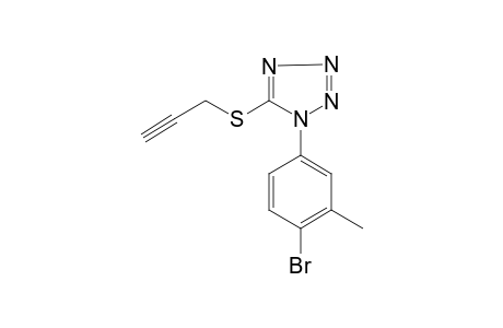 1-(4-bromo-m-tolyl)-5-[(2-propynyl)thio]-1H-tetrazole
