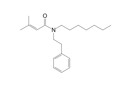 but-2-Enoylamide, 3-methyl-N-(2-phenylethyl)-N-heptyl-