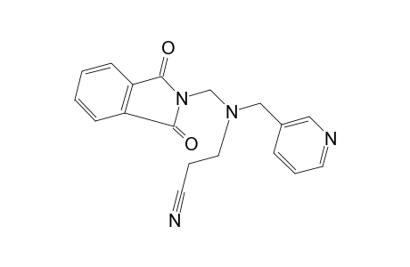 3-[(phthalimidomethyl)[(3-pyridyl)methyl]amino}propionitrile
