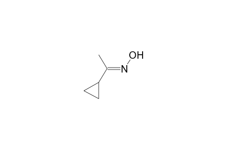 (1E)-1-Cyclopropylethanone oxime