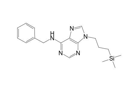 N-Benzyl-9-[3-(trimethylsilyl)propyl]-9H-purin-6-amine