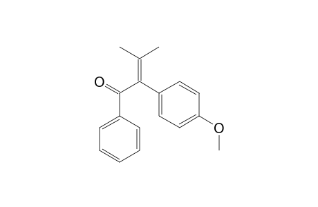 2-(4-Methoxyphenyl)-3-methyl-1-phenylbut-2-en-1-one