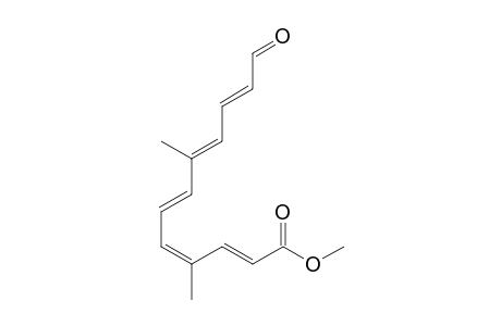 METHYL-(4-Z)-4,8-DIMETHYL-12-OXO-DODECYL-2,4,6,8,10-PENTAENOATE