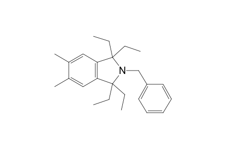 2-Benzyl-5,6-dimethyl-1,1,3,3-tetraethylisoindoline