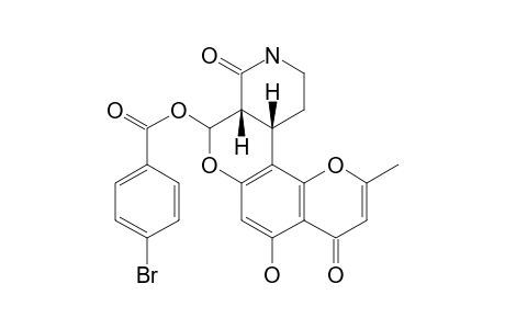 7'-MONO-(4-BrOMOBENZOYL)-SCHUMANNIFICINE