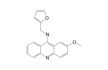 N-(furan-2-ylmethyl)-2-methoxy-acridin-9-amine