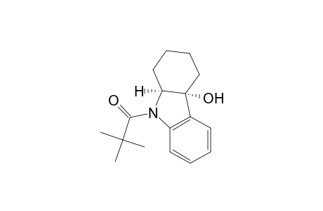 4aH-Carbazol-4a-ol, 9-(2,2-dimethyl-1-oxopropyl)-1,2,3,4,9,9a-hexahydro-, cis-