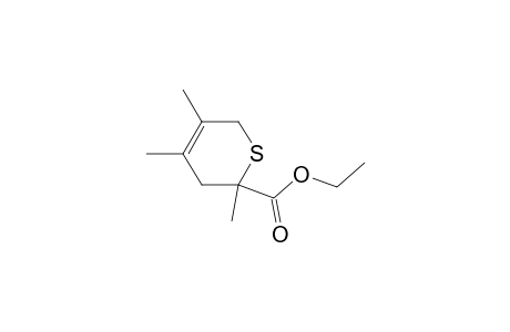 2H-Thiopyran-2-carboxylic Acid, 3,6-Dihydro-2,4,5-trimethyl-, Ethyl Ester