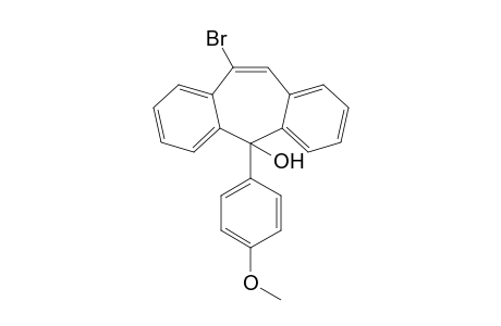 10-Bromo-5-(p-methoxyphenyl)-5H-dibenzo[a,d]cyclohepten-5-ol