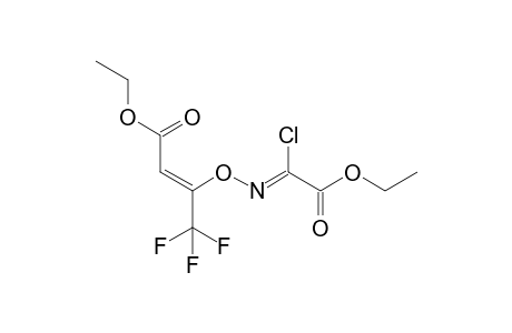 ETHYL-(Z,Z)-3-(((CARBETHOXY)-CHLOROMETHYLENE)-AMINO)-OXY-4,4,4-TRIFLUORO-BUTENOATE