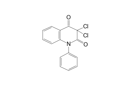 3,3-dichloro-1-phenyl-2,4(1H,3H)-quinolinedione